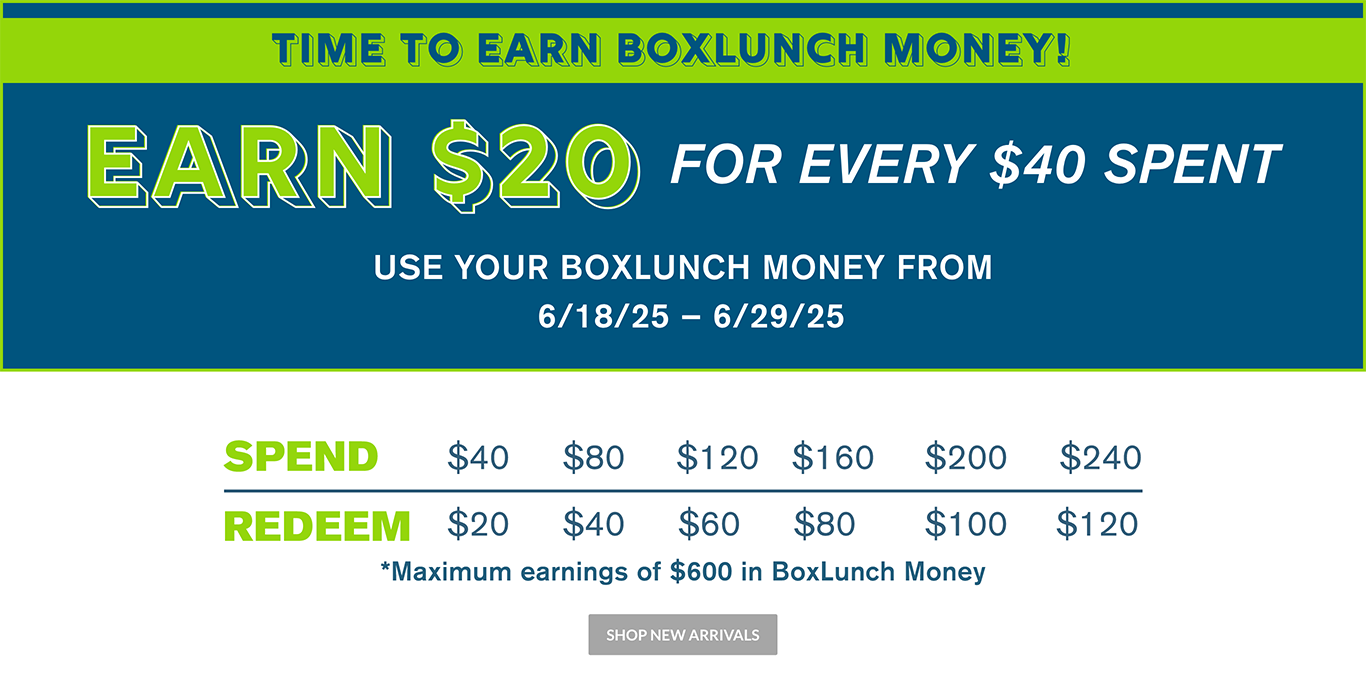 BoxLunch Money